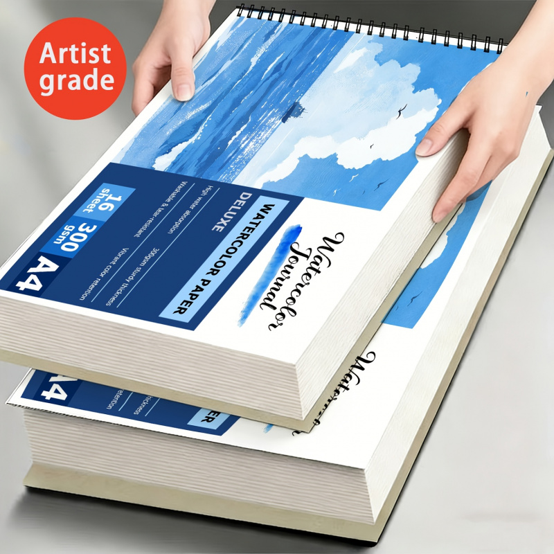 16 Sheets A4 Spiral-bound Wate - Stationery Books review and price
