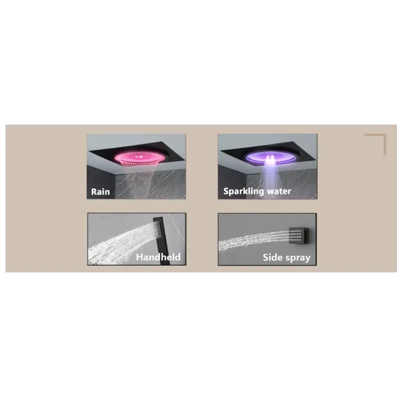 Smart LED Shower Set Bathroom  - Music review and price
