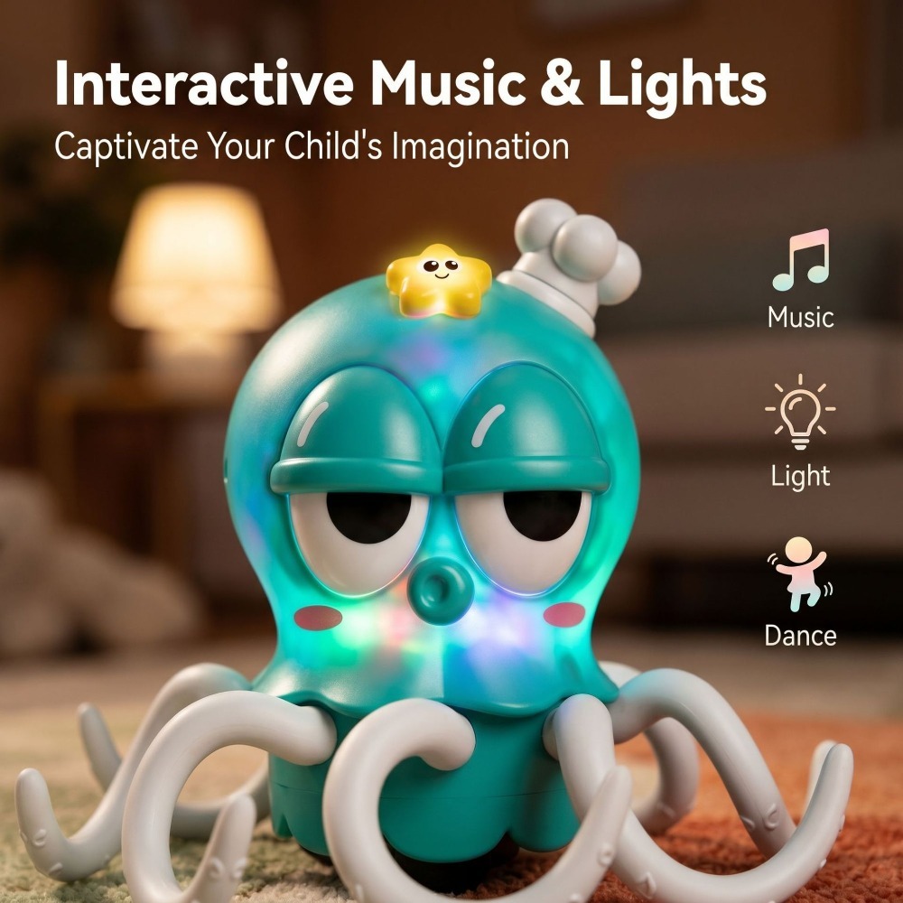 Electric Dancing Octopus Toy A - Music review and price