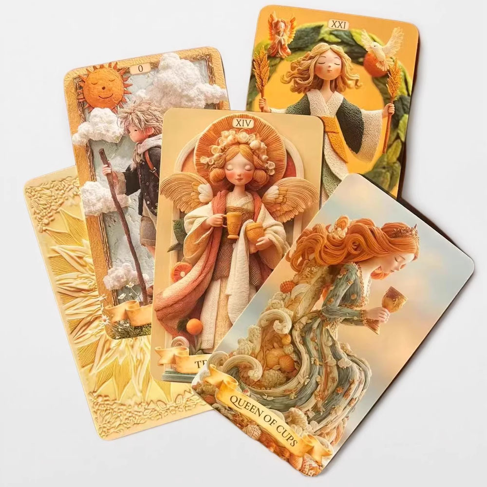 78 Tarot Cards Set, 13x8 Cm Th - Tarot Deck With Guidebook review and price
