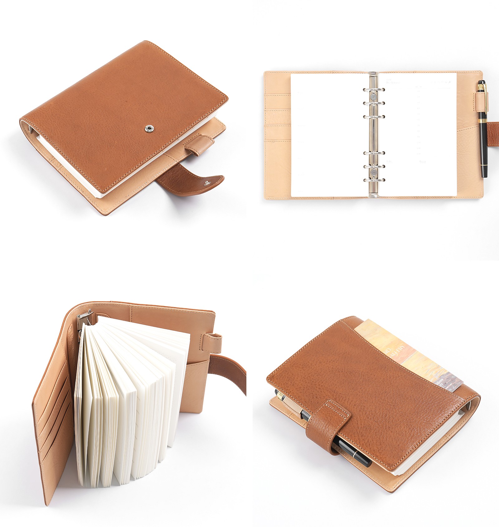Moterm Franklin Covey Compact  - Vintage Leather Journal Notebook review and price