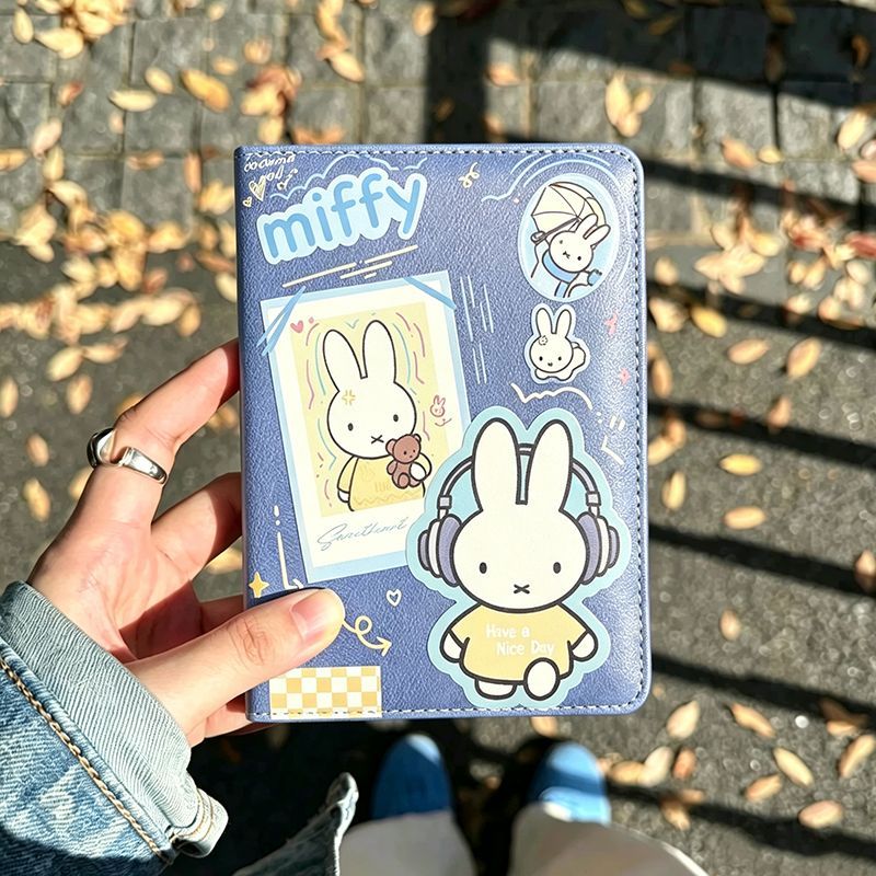 Vintage Denim Miffy Rabbit Lea - Vintage Leather Journal Notebook review and price