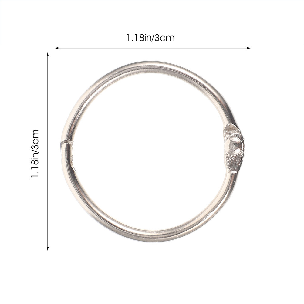 60Pcs Exquisite Binder Rings R - Stationery Books review and price