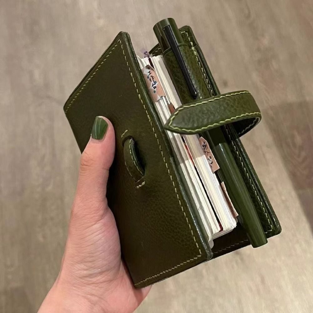 New M5 Green Leather Notebooks - Vintage Leather Journal Notebook review and price