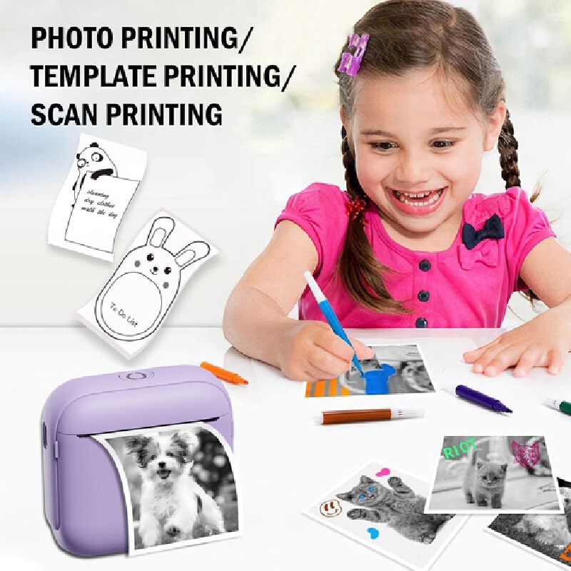 Mini Pocket Bluetooth Inkless  - Mini Pocket Thermal Printer Paper Roll review and price