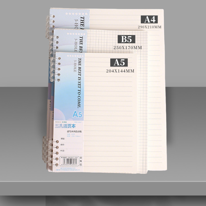 A4 B5 A5 Loose Leaf Notebook R - A5 Spiral Dotted Grid Notebook review and price