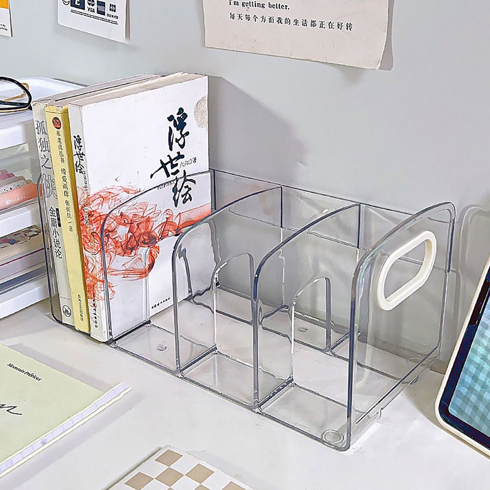 Portable Clear Acrylic Bookend - Clear Acrylic Book Stand Holder review and price